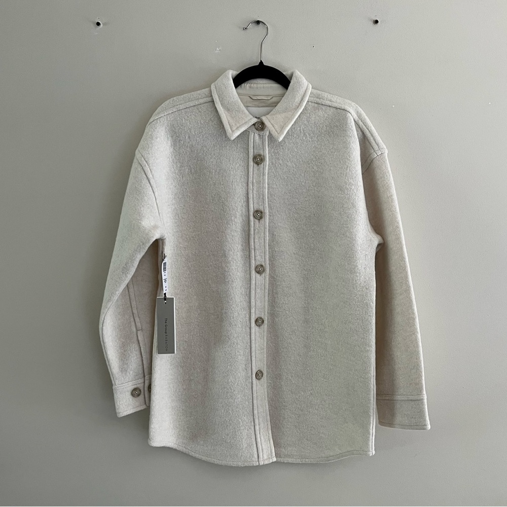 NWT Aritzia The Group by Babaton Pelli Shirt Jacket